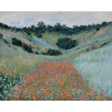 Famous Poppy Field Canvas